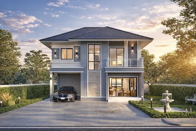 รับออกแบบบ้านน่าน ภาพ 3D เสมือนจริงทุกสไตล์โดยสถาปนิก SAFEHOUSE